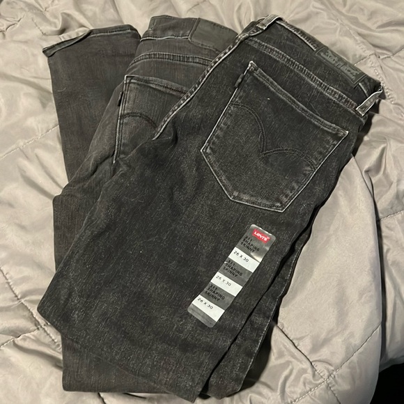 Bundle of 2 pairs Levi’s 311 skinny shaping jeans grey - Picture 1 of 1